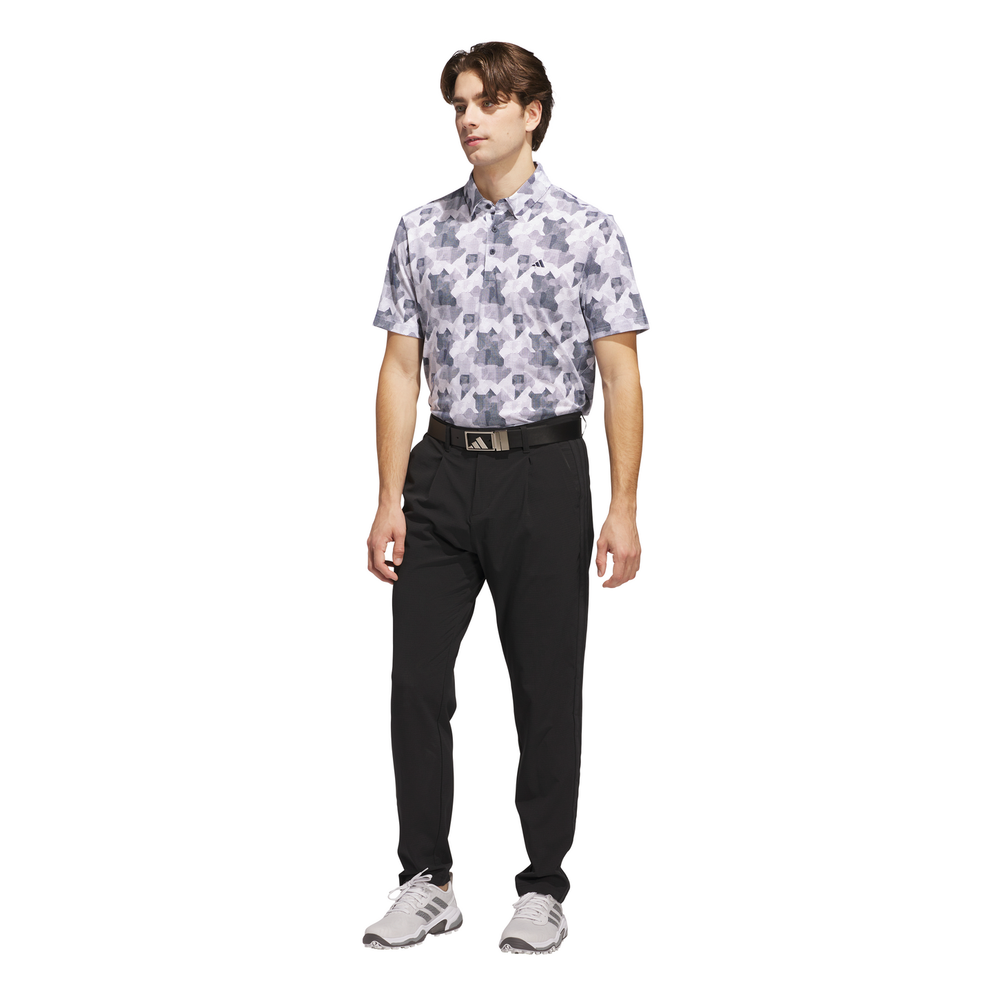 ADIDAS MEN'S GO-TO PRINTED POLO