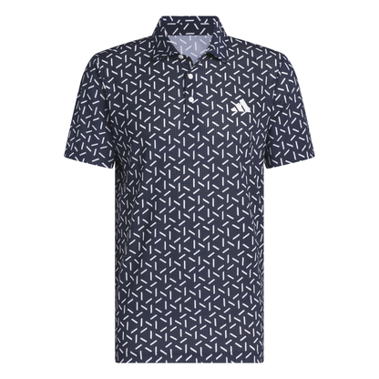 ULTIMATE365 MESH PRINT CLIMACOOL POLO SHIRT - NAVY
