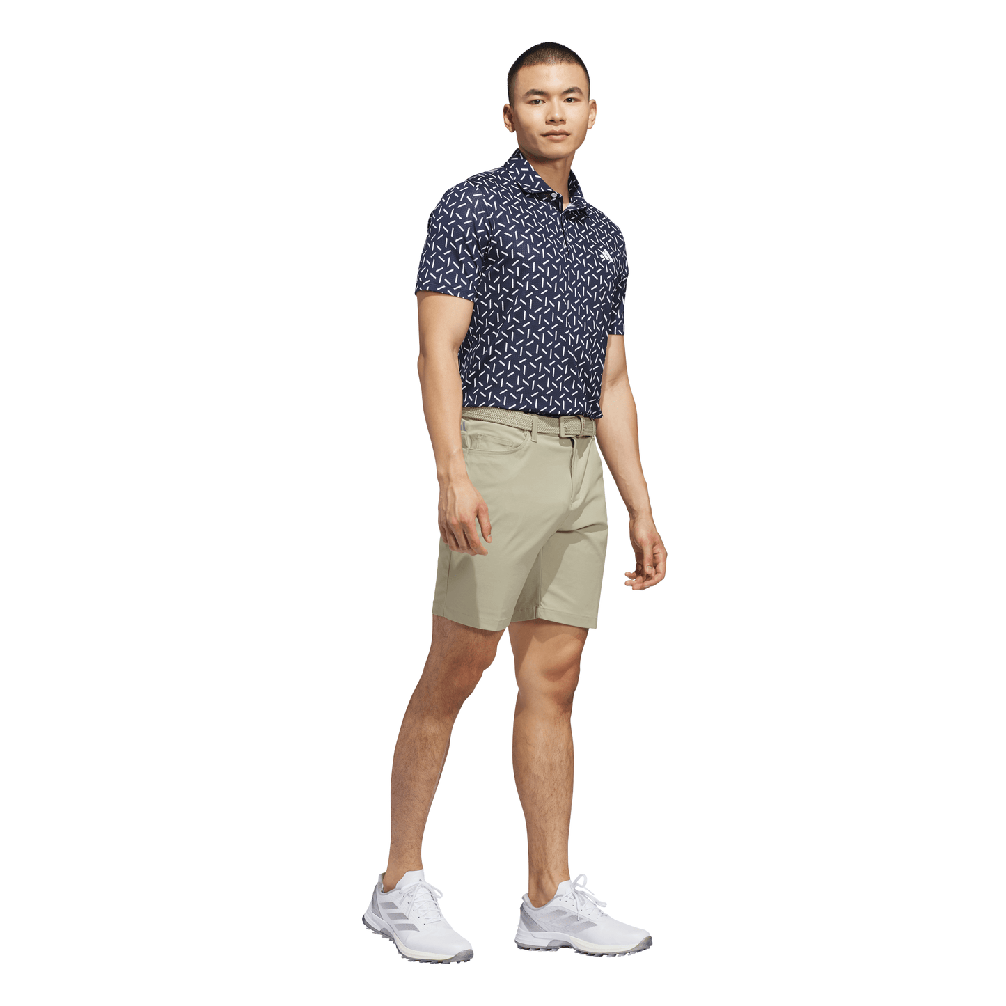 ULTIMATE365 MESH PRINT CLIMACOOL POLO SHIRT - NAVY