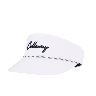 CALLAWAY HW CG BIRDIE PUTT VISOR WHT 25