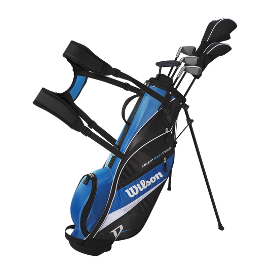 Wilson Junior Blue Package Set Right Handed - 8-11 Years