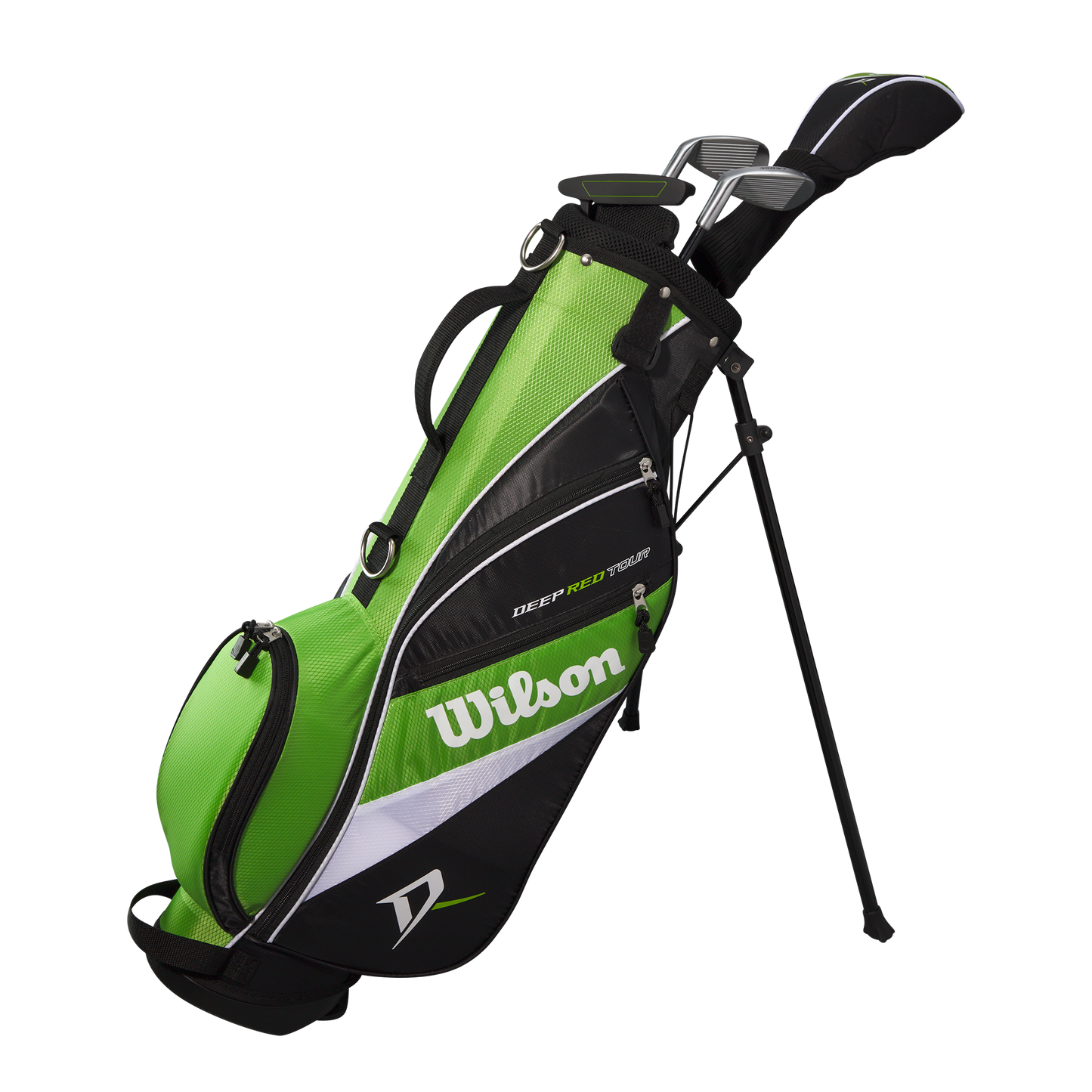 Wilson Junior Green Package Set Right Handed - 5-8 Years