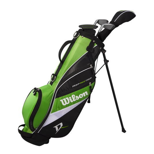 Wilson Junior Green Package Set Right Handed - 5-8 Years
